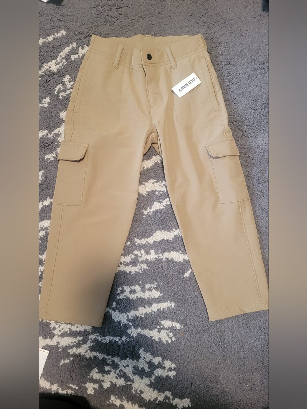 Old Navy Boys' Khaki Cargo Pants